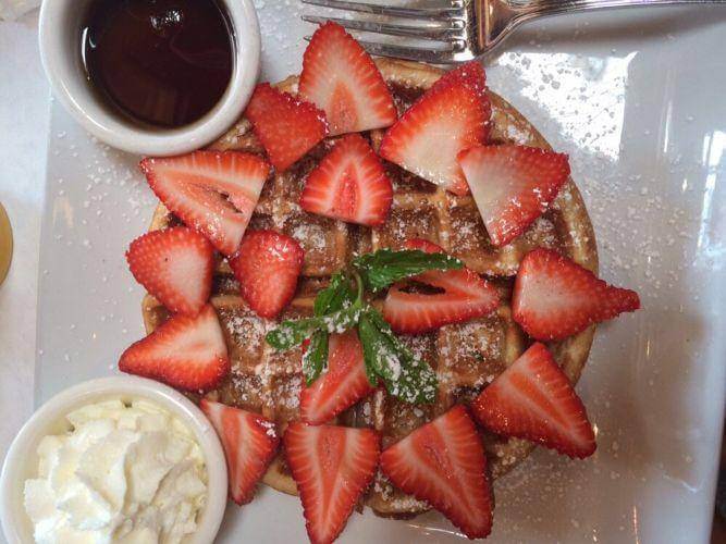 Cafe Anastasia Belgian Waffle