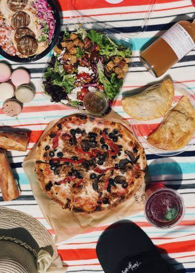Laguna Beach Picnic Spread